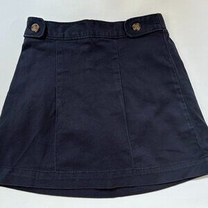 OLD NAVY GIRLS PLEATED NAVY SKORT SIZE M (8)